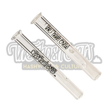 Load image into Gallery viewer, THE HASH CREW - ROUND MOUTHPIECE - COLLECTIBLE GLASS TIP
