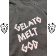 Carica l'immagine nel visualizzatore di Gallery, T.H.G. - GELATO MELT GOD - Men's fleece shorts (BLK / WHT)
