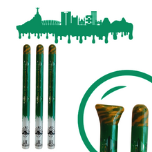 Carica l'immagine nel visualizzatore di Gallery, INTERHASHIONAL - Wizard Tip X Rio de Janeiro - Melting City Glass Tip - Green (4 models)