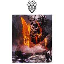 Load image into Gallery viewer, T.H.G. - FIRE MELT GOD - Throw Blanket