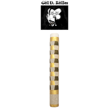 Load image into Gallery viewer, GOL D. ROLLER - PACKABLE WEAVE - GOLD/ GREEN/ WHITE - LARGE