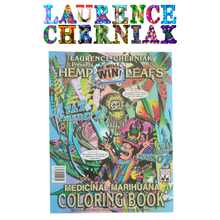 Carica l'immagine nel visualizzatore di Gallery, HEMP CULTURE - LEAF COLORING BOOK - SIGNED BY LAURENCE CHERNIAK