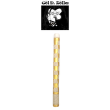 Load image into Gallery viewer, GOL D. ROLLER - PACKABLE WEAVE - GOLD/ WHITE - SKINNY