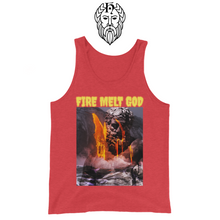 Load image into Gallery viewer, T.H.G. - FIRE MELT GOD - Unisex Tank Top