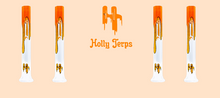 Load image into Gallery viewer, HOLLY TERPS - Glass Tips Full Melt Edition - Transparent / Orange