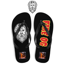 Carica l'immagine nel visualizzatore di Gallery, T.H.G. - FIRE MELT GOD - Flip-Flops