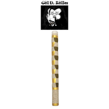 Load image into Gallery viewer, GOL D. ROLLER - PACKABLE WEAVE - GOLD/ GREEN/ WHITE - SKINNY