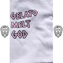 Carica l'immagine nel visualizzatore di Gallery, T.H.G. - GELATO MELT GOD - Men's fleece shorts (BLK / WHT)
