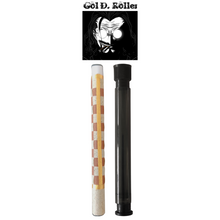 Carica l'immagine nel visualizzatore di Gallery, GOL D. ROLLER - PACKABLE WEAVE - BROWN/ GOLD/ WHITE - MEDIUM