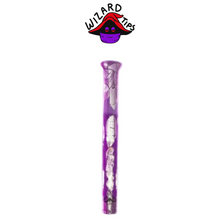 Carica l'immagine nel visualizzatore di Gallery, WIZARD TIPS - Flat Glass Tip W/ Purple Crystals