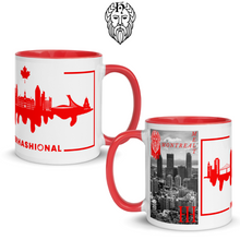 Load image into Gallery viewer, INTERHASHIONAL - The Hash Gods X Montreal - Mug with Color Inside
