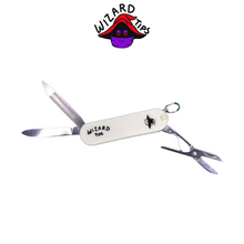 Carica l'immagine nel visualizzatore di Gallery, WIZARD TIPS - Keychain Pocket Tool - Multifunction - White