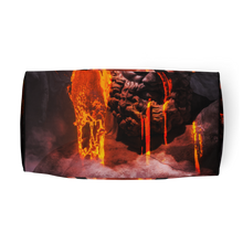 Load image into Gallery viewer, T.H.G. - FIRE MELT GOD - Full Print Full Melt Duffle bag