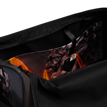 Load image into Gallery viewer, T.H.G. - FIRE MELT GOD - Full Print Full Melt Duffle bag
