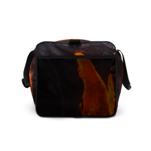 Load image into Gallery viewer, T.H.G. - FIRE MELT GOD - Full Print Full Melt Duffle bag