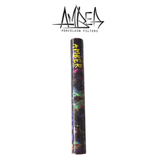 Load image into Gallery viewer, AMBER FILTERS - PORCELAIN TIP - LONG / THICK - PSYCHEDLIC