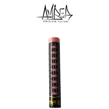 Load image into Gallery viewer, AMBER FILTERS - PORCELAIN TIP - SHORT / THICK - FLOWER OF LIFE
