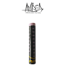 Load image into Gallery viewer, AMBER FILTERS - PORCELAIN TIP - SHORT / THICK - FLOWER OF LIFE