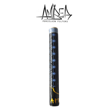 Load image into Gallery viewer, AMBER FILTERS - PORCELAIN TIP - LONG / THICK - FLOWER OF LIFE