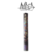Load image into Gallery viewer, AMBER FILTERS - PORCELAIN TIP - LONG / THICK - PSYCHEDLIC