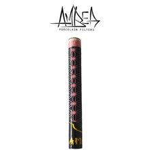 Load image into Gallery viewer, AMBER FILTERS - PORCELAIN TIP - LONG / THICK - FLOWER OF LIFE