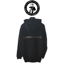 Carica l'immagine nel visualizzatore di Gallery, VANGYPTIAN - Hashishin Horus Hoodie - Black - SOLD OUT
