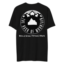 Carica l'immagine nel visualizzatore di Gallery, THE HASH CREW - The Hash Of Mountain - Men's fitted straight cut t-shirt BLK - *BRAZIL ONLY*