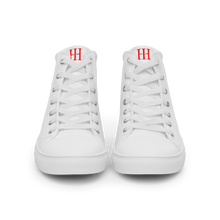 Carica l'immagine nel visualizzatore di Gallery, INTERHASHIONAL - The Hash Gods  X Montreal Melting - high top shoes - White / Red