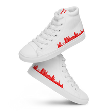 Carica l'immagine nel visualizzatore di Gallery, INTERHASHIONAL - The Hash Gods  X Montreal Melting - high top shoes - White / Red