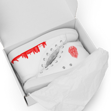 Load image into Gallery viewer, INTERHASHIONAL - The Hash Gods  X Montreal Melting - high top shoes - White / Red
