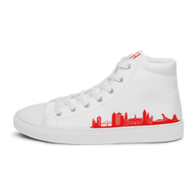 Carica l'immagine nel visualizzatore di Gallery, INTERHASHIONAL - The Hash Gods  X Montreal Melting - high top shoes - White / Red