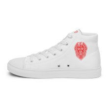 Load image into Gallery viewer, INTERHASHIONAL - The Hash Gods  X Montreal Melting - high top shoes - White / Red
