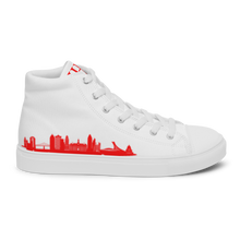 Carica l'immagine nel visualizzatore di Gallery, INTERHASHIONAL - The Hash Gods  X Montreal Melting - high top shoes - White / Red