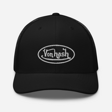 Carica l'immagine nel visualizzatore di Gallery, Interhashional - Von Hash x FIRE Melt God Trucker Cap - BLK