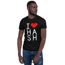 Load image into Gallery viewer, Interhashional - I <3 Hash - Short-Sleeve Unisex T-Shirt (BLK)