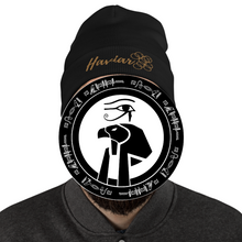 Carica l'immagine nel visualizzatore di Gallery, VANGYPTIAN - Haviar - Embroidered Beanie - BLK