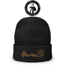 Carica l'immagine nel visualizzatore di Gallery, VANGYPTIAN - Haviar - Embroidered Beanie - BLK