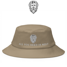 Load image into Gallery viewer, T.H.G. - ALL YOU NEED IS MELT - Old School Bucket Hat
