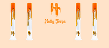Load image into Gallery viewer, HOLLY TERPS - Glass Tips Full Melt Edition - Transparent / Orange
