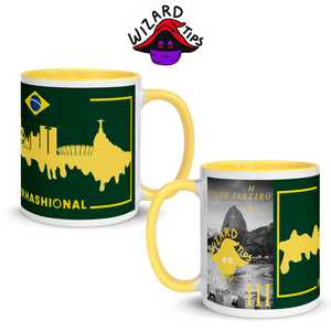 INTERHASHIONAL - Wizard Tip X Rio de Janeiro - Mug with Color Inside