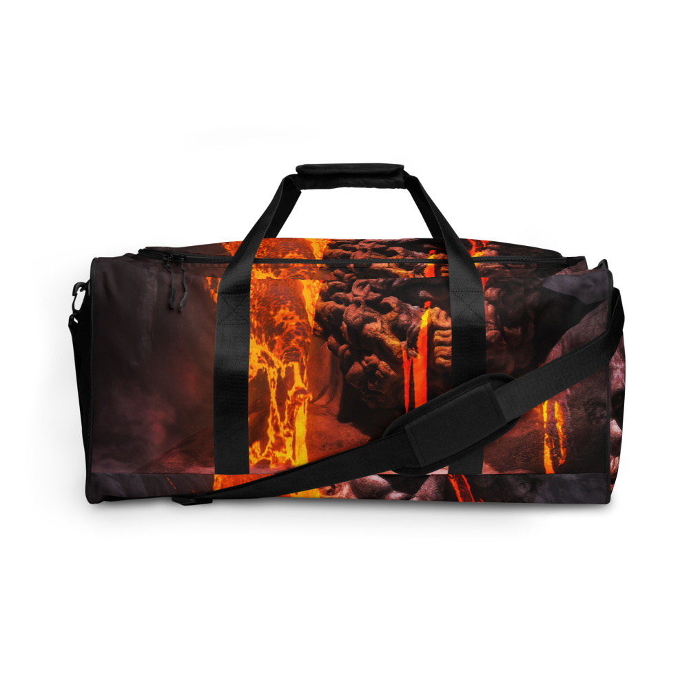 T.H.G. - FIRE MELT GOD - Full Print Full Melt Duffle bag