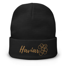 Load image into Gallery viewer, VANGYPTIAN - Haviar - Embroidered Beanie - BLK
