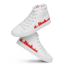 Carica l&#39;immagine nel visualizzatore di Gallery, INTERHASHIONAL - The Hash Gods  X Montreal Melting - high top shoes - White / Red
